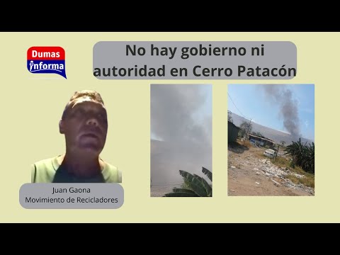 Cerro Patacón esta “Al garete” no hay disciplina, no se dispone ni se trata los desechos