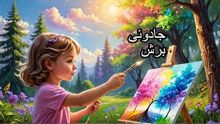 Details The Magical Paintbrush  | Story for Kids in Urdu & Hindi | Moral Bedtime Stories Guide