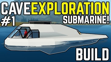Will This SUBMARINE Fit In CAVES? - Cave Exploration Submarine Build - Part 1