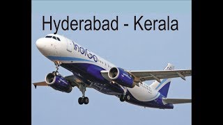 live: flight journey from hyderabad to kerala