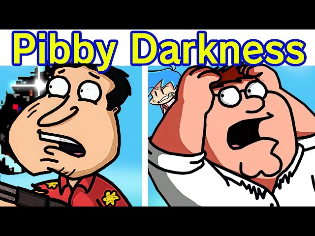 Friday Night Funkin' VS Darkness Takeover | Corrupted Family Guy Glitch (Learn With Pibby x FNF Mod) class=