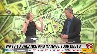 Financial expert shares tips on how to balance and manage your debts