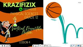 Vertical Projectile Motion lesson 4