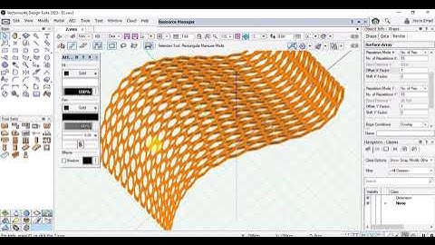 فيكتوروركس Vectorworks 2023 ( lesson 8 )(Create Surface Array) essential training from zero to hero