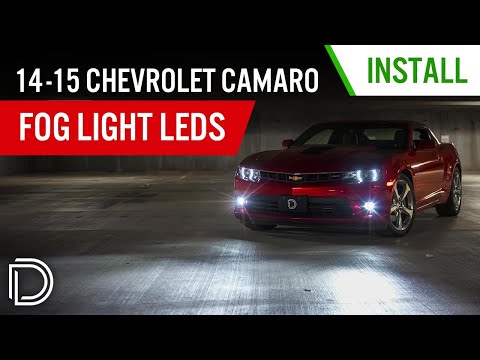 2014-2015 Chevrolet Camaro Fog Light LED 설치 방법 | 다이오드 역학