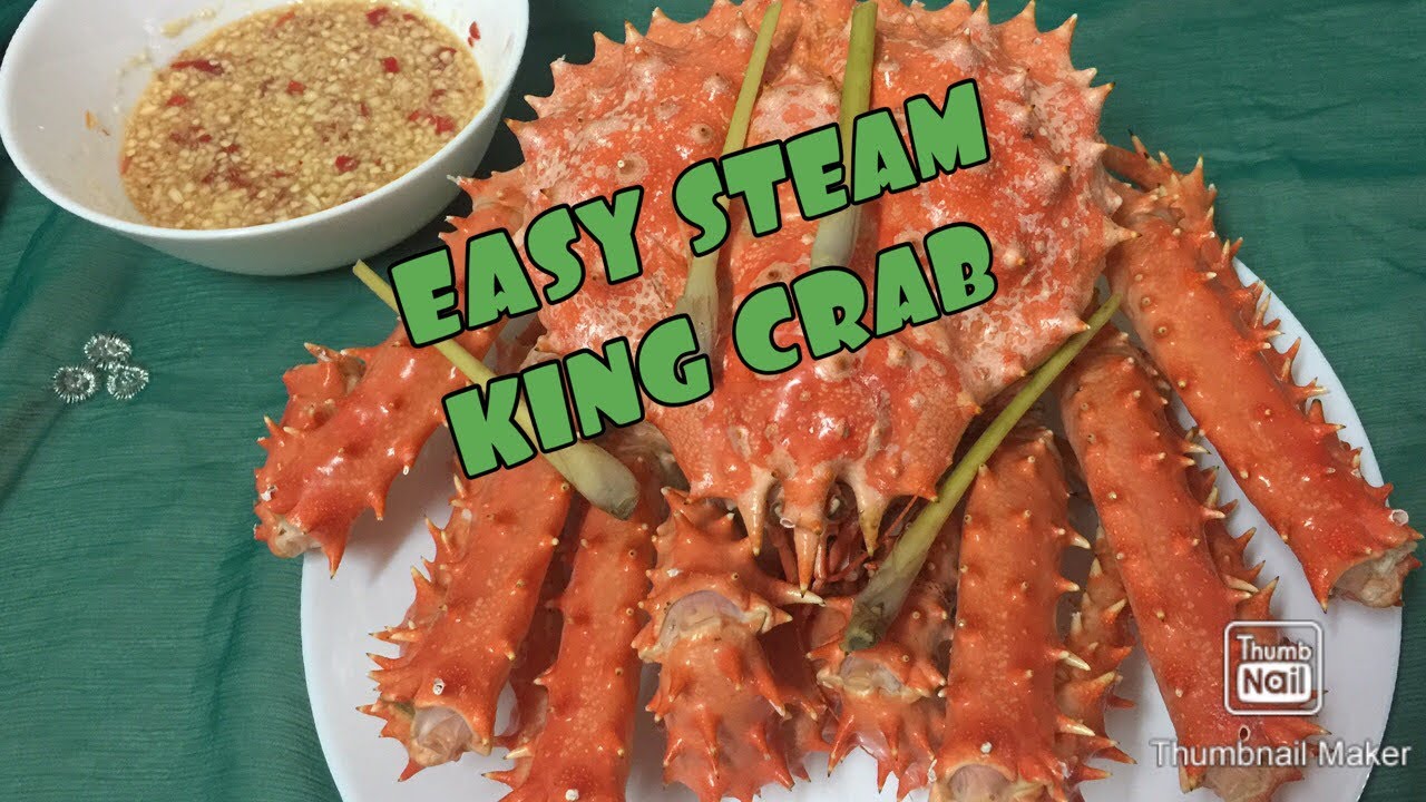 EASY STEAM KING CRAB - YouTube