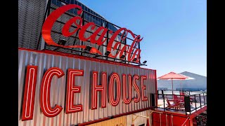 Coca-Cola Icehouse Shipping Container Structure