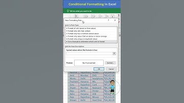 Advanced Conditional Formatting Excel Interview Question #excel #exceltips #exceltutorial #msexcel