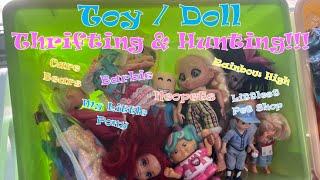 Toy / Doll Hunting & Thrifting Time!!! Plus, we announce our next giveaway!