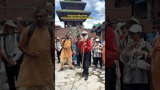 The Visit Of Sadhguru Today At Bhaktapur