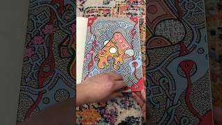 Sketchbook tour #psychedelicart #trippyvisuals #trippyart #handdrawn #pizzaart