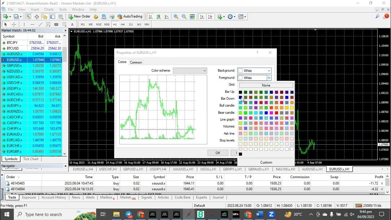 how-to-set-template-in-mt4-youtube