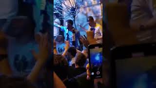 Inter tifosi meet City fans before Champions League Final Istanbul 2023 I Manchester City vs. Inter