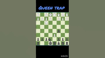 Trap opponent queen in just 6 moves #chess
