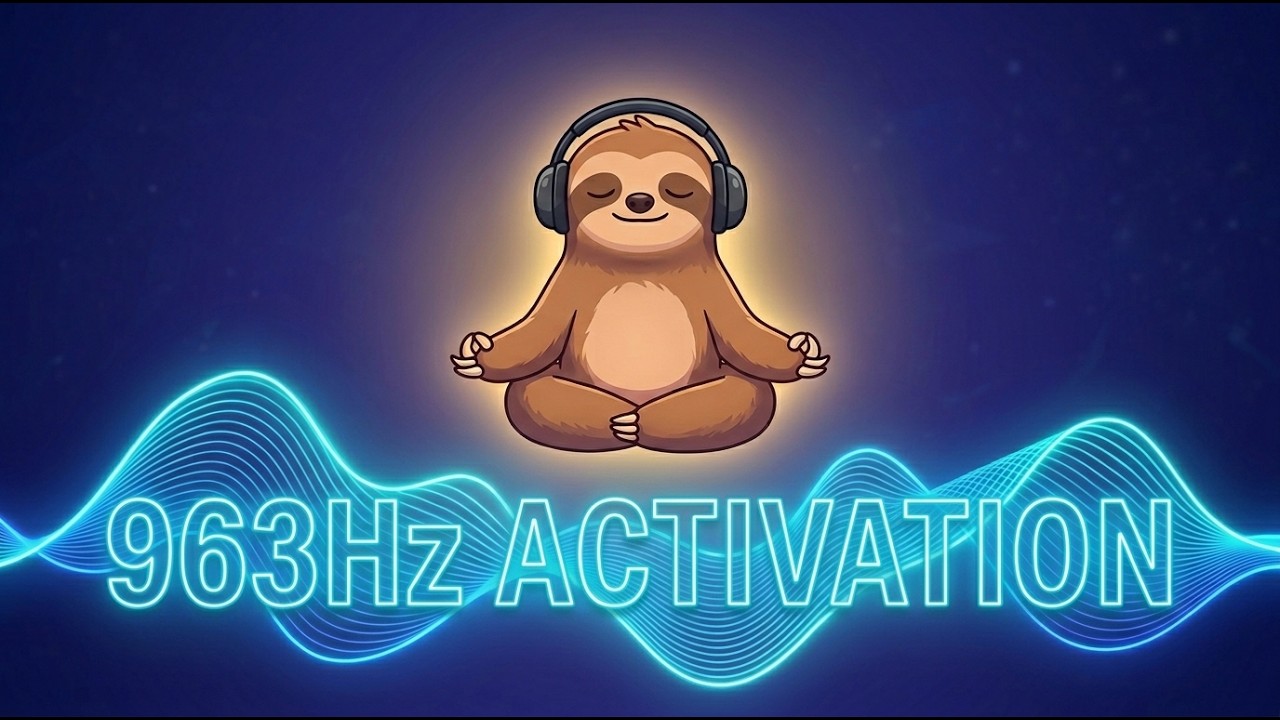 🌌 963Hz Pineal Gland Activation | Deep Sleep Original Music (Dark ...