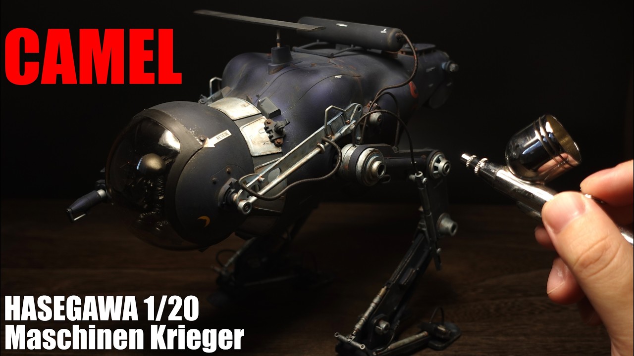 Ma.K.] Building the Maschinen Krieger Camel with Pearl Paint and
