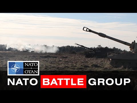 NATO Battle Group • Massive Display of Combined Artillery Firepower in Poland