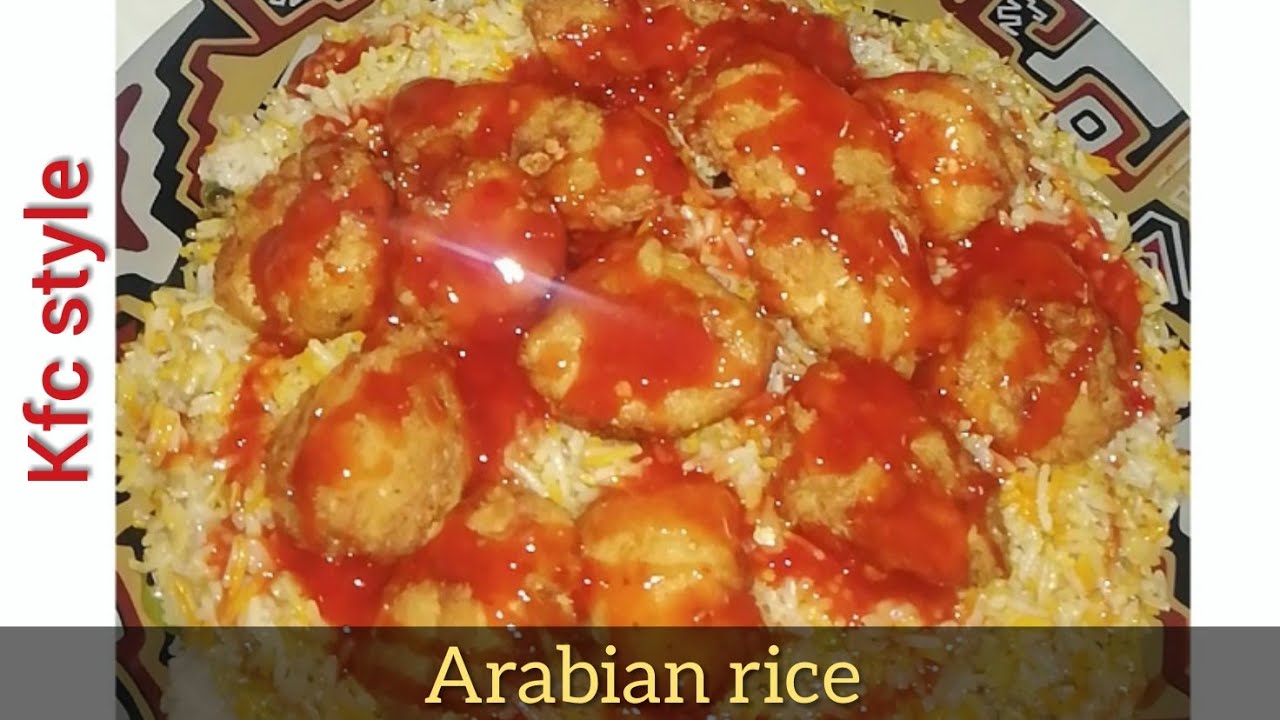 How To Make Kfc Rice Arabian Rice Recipe Kfc Rice By Make It Eazy