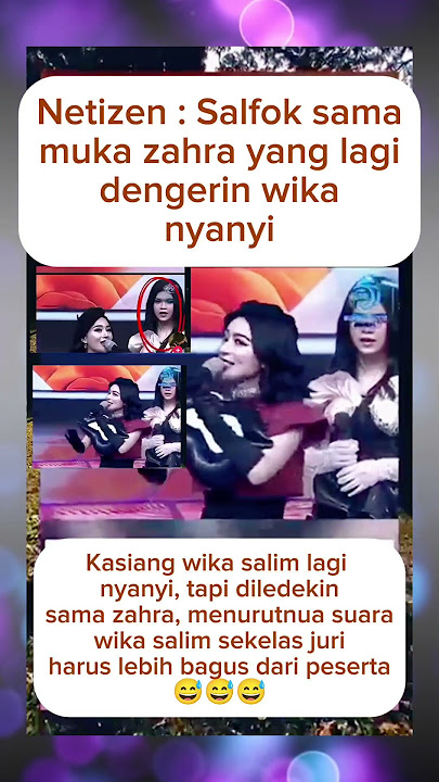 Zahra ledekin suara wika salim #wikasalim #zahra #indosiar #da7 #feedshorts