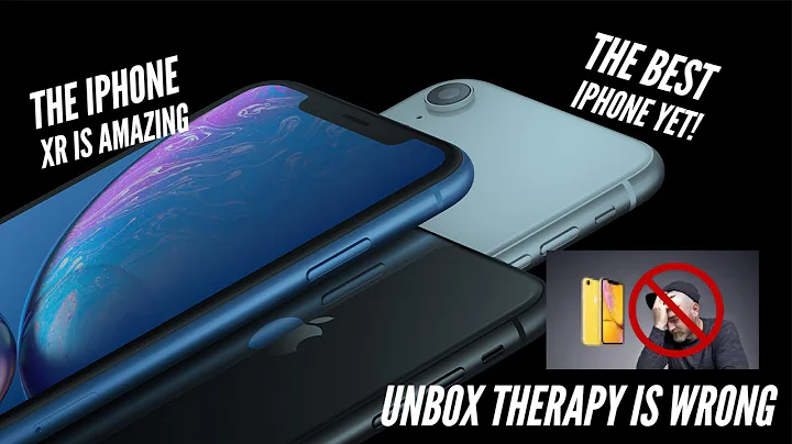 Unbox Therapy is WRONG the iPhone XR DOESN'T SUCK!