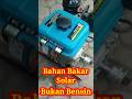 Mesin penggerak 5,5hp bahan bakar Solar Kibao.