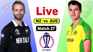 Australia Vs New Zealand Live World Cup - Match 27 | AUS vs NZ Live Score