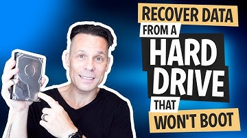 How to Recover Data from a Hard Drive that Won