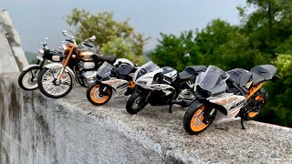 Royal Enfield Classic 350 | KTM RC 390 | Honda CBR 1000R | Scale 1/12 | Scale 1/18 Model | Unboxing