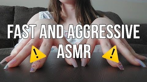 FAST AND AGGRESSIVE TRIGGERS - random, unpredictable, no talking ✨️ lofi ASMR