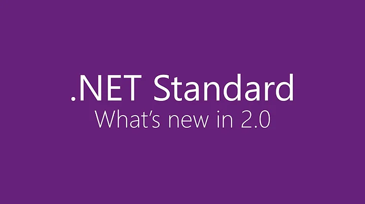 .NET Standard - What's new in 2.0