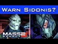 Mass Effect 2 - What Happens If You WARN SIDONIS??? (Garrus' Loyalty Mission)