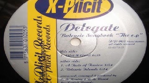 Delegate - A Taste Of Tension (1997)