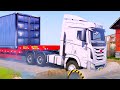 AMAZING LONG TRAILER DRIVING SKILLS | SPINTIRES MUDRUNNER NEW EP189