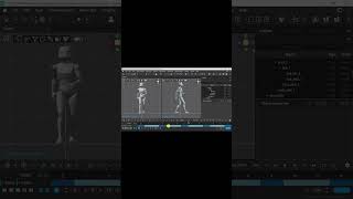 A simple walk cycle #3danimation #anime #walking #walkcycle, #Cascadeur #animationjourney
