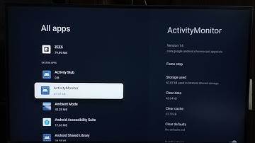 How to Clear Data and Cache of a System App on Google TV Android TV OS 14