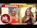 LA JAULA DE LA MODA - Programa 15/12/23 - INVITADAS: SOLEDAD SOLARO y ROCÍO ROBLES