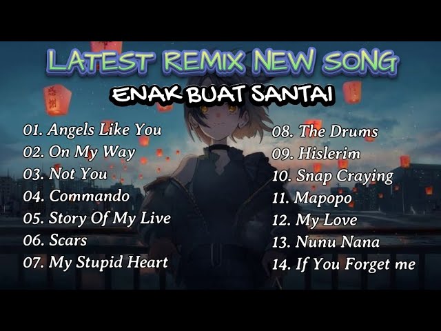 Dj Remix Slow Bass Terbaru❗Angels Like You X On My Way 🎧 Full Album class=