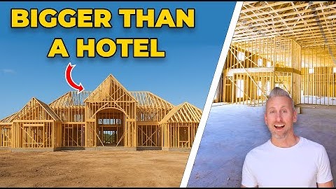 We Just Framed a Mansion the Size of a HOTEL! (Full Walkthrough)