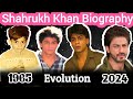 Evolution of Shahrukh Khan (1965-2024) from "Fouji" to "Dunki" || 40 years journey of Shahrukh Khan
