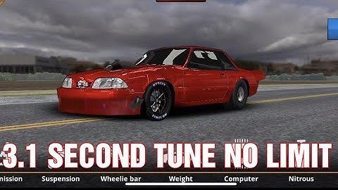 NO LIMIT 2.0 INSANE 3.1 SECOND TUNE FASTEST CAR IN THE GAME