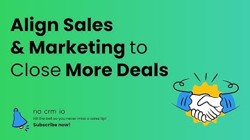 Take Control of your Sales & Marketing Alignment with noCRM.io and ActiveDEMAND