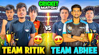 TEAM Ritik Vs TEAM Abhee😍 Cricket Match🏏TSG World Cup - Two Side Gamers