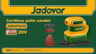 Jadever 20V Cordless Palm Sander 12000rpm JDRAP5020