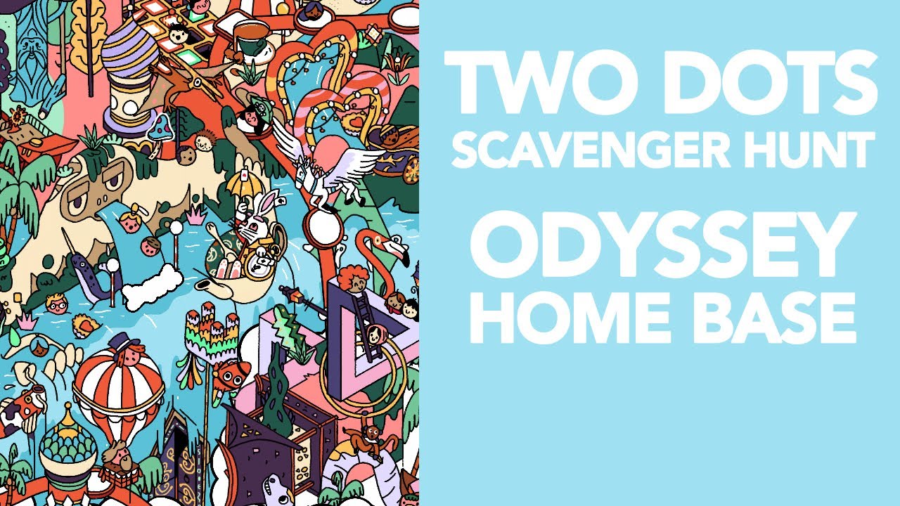 Two Dots Odyssey Scavenger Hunt Home Base - YouTube