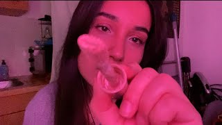 ASMR - Doing your makeup 💄 (inaudible whispering and personal attention)