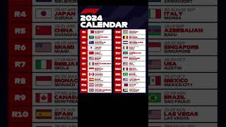 2024 f1 calendar #formula #skyf1 #grandprix #2024 #f1