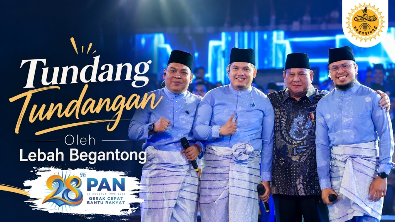 Tundang Tundangan Live at HUT Ke-28 Partai Amanat Nasional | Lebah Begantong