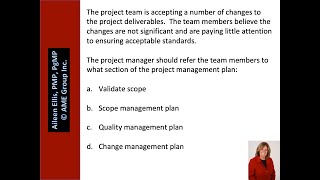 PMP Exam Sample Question with Aileen 2020_07_01