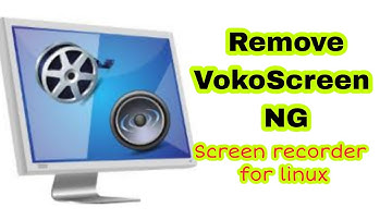 How to remove VokoScreenNg Screen recorder from linux || Vokoscreen screen recorder for linux