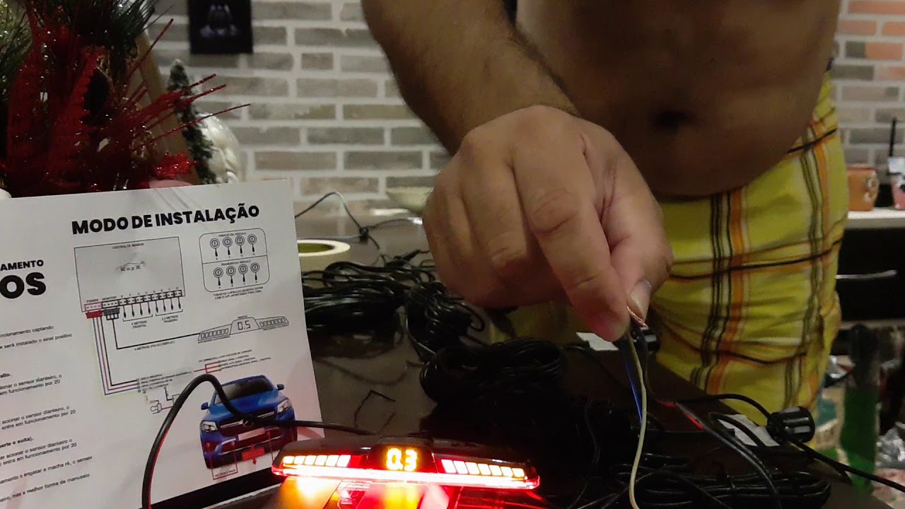 Fiat Toro Endurance sensor de estacionamento de 8 pontos